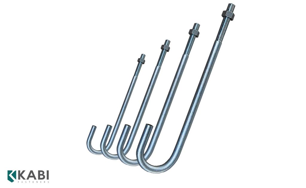 J shaped anchor bolt kabi