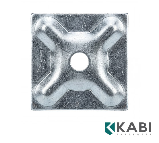 Flat square washer